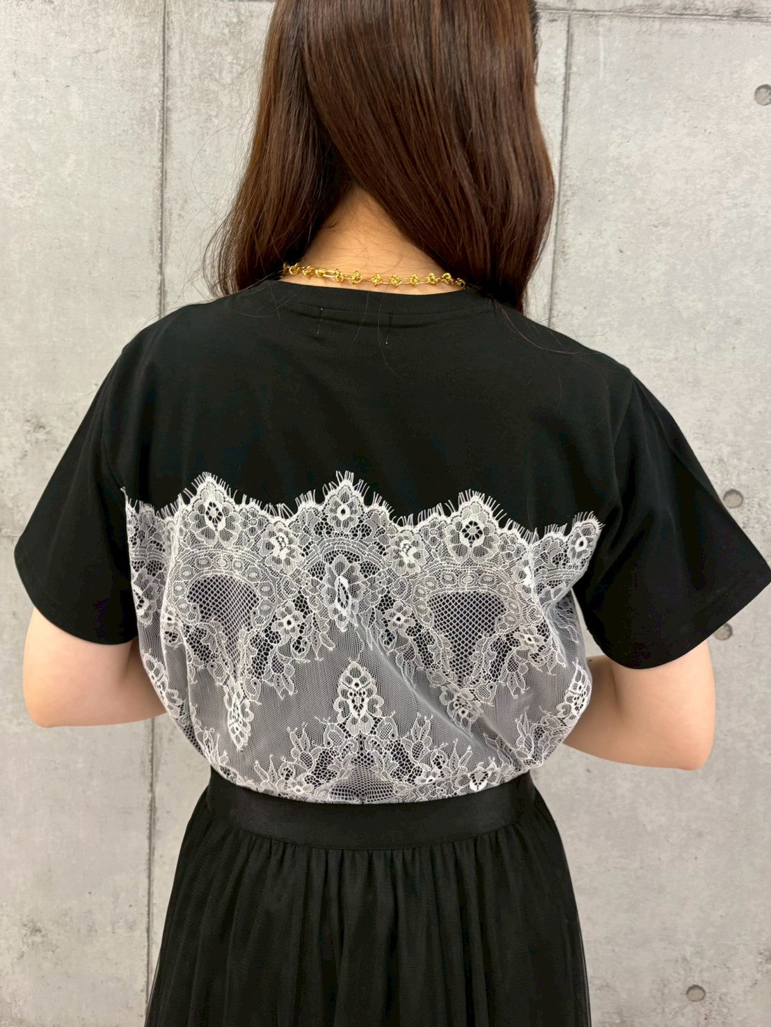 【再入荷】【ROSIEE】レースビスチェ風トップス/R830304