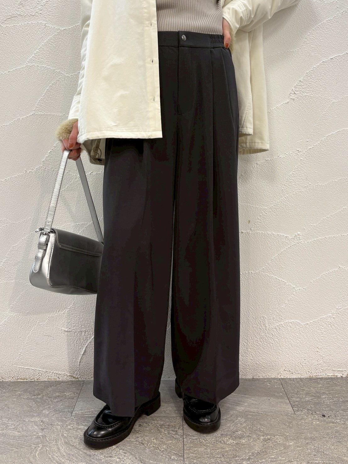 【ROSIEE】2タックキレイ目パンツ/R872702