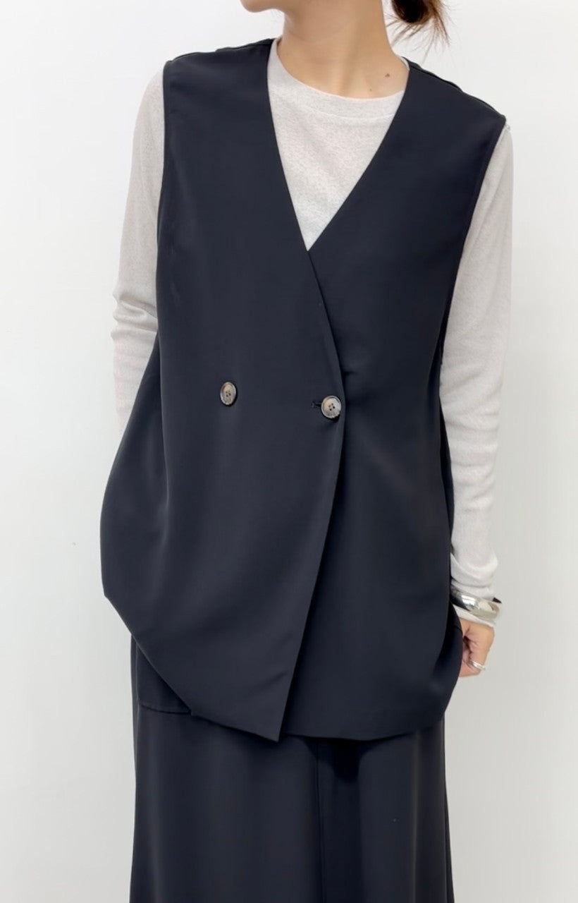 【CLOCHE】接触冷感ジレ/522-85614 612-85615 622-85615