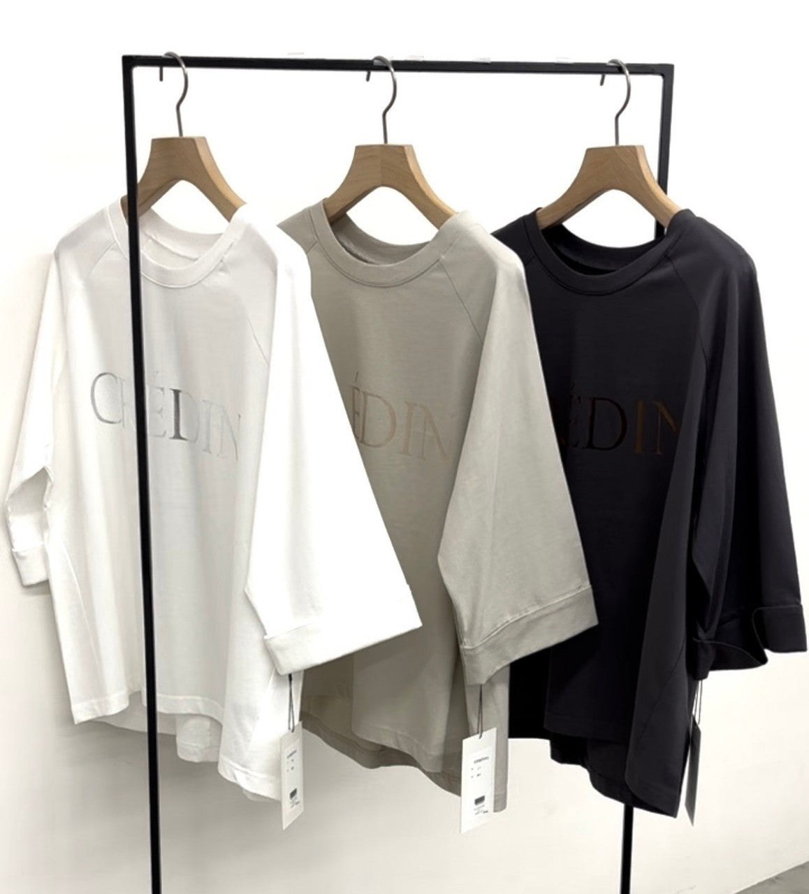 【CLOCHE】箔ロゴT5分袖/512-85691