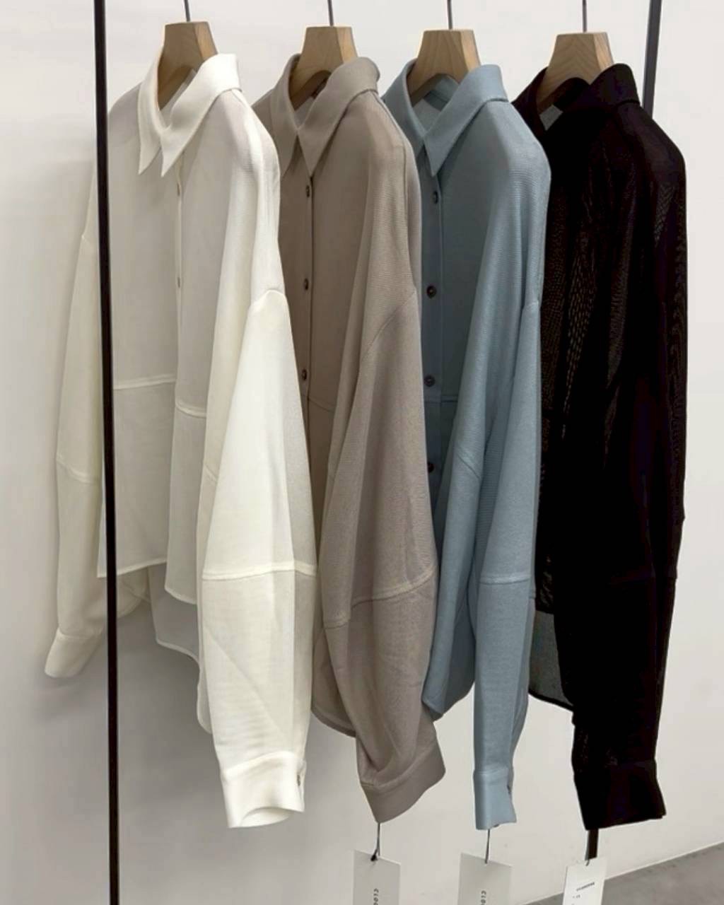 【CLOCHE】メッシュシャツ/612-85588