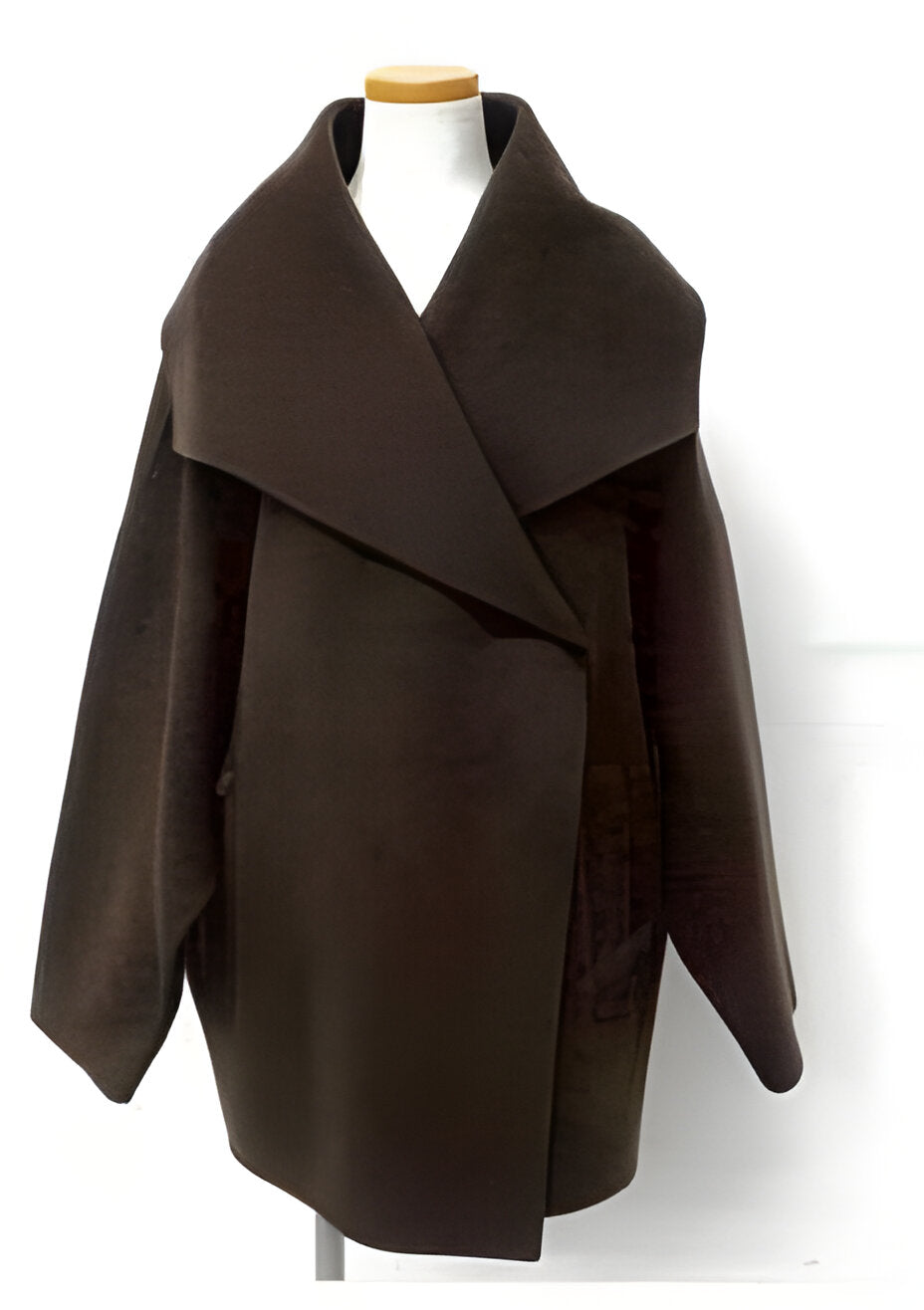 【CLOCHE】S140ウールオーバーシルエットコート/652-84501