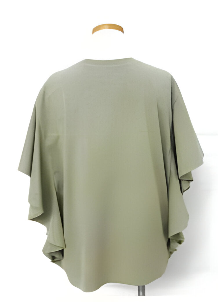 【CLOCHE】ロゴフリルスリーブプルオーバー/612-85736