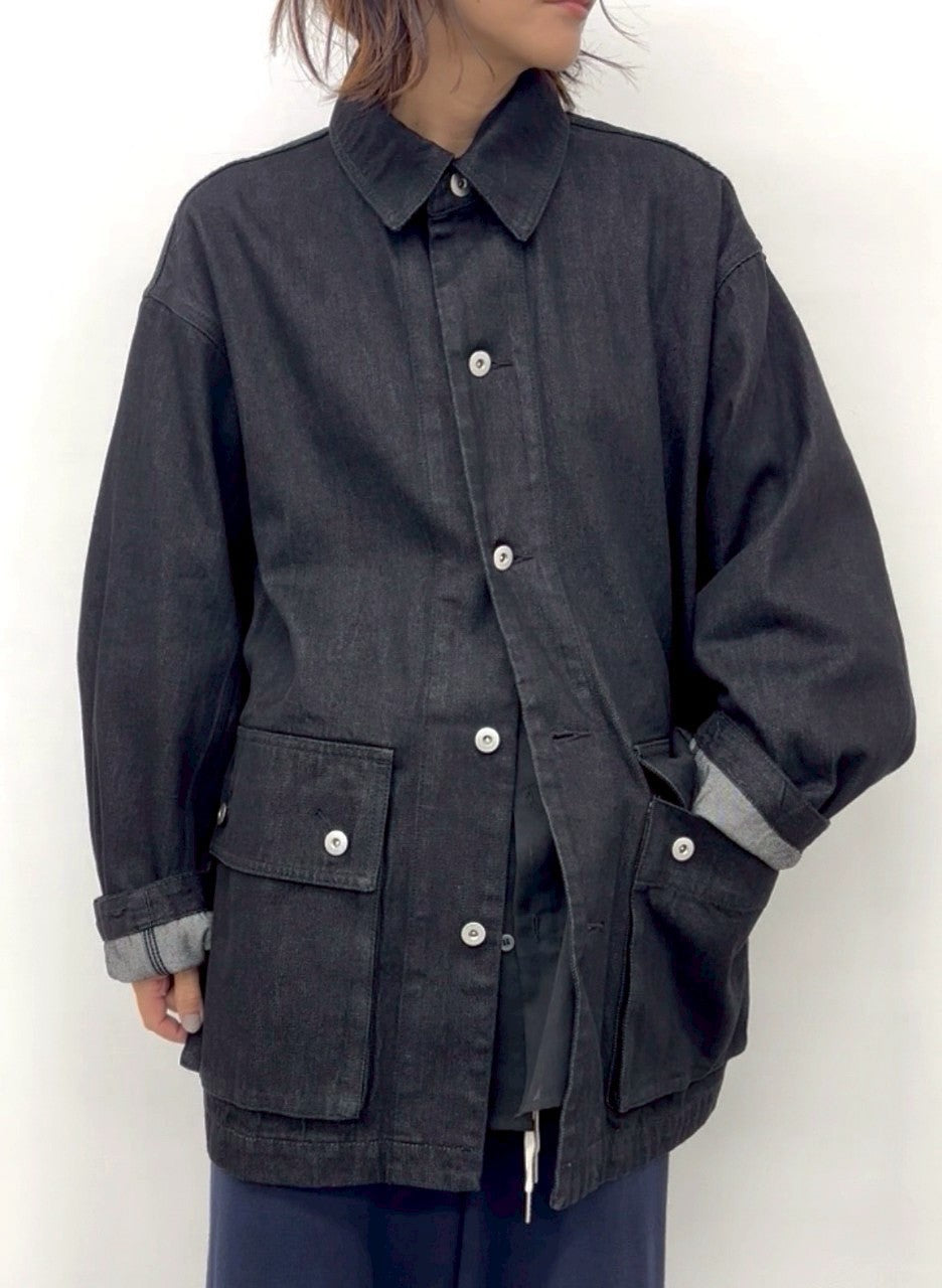 【CLOCHE】デニムカバーオール/612-84500