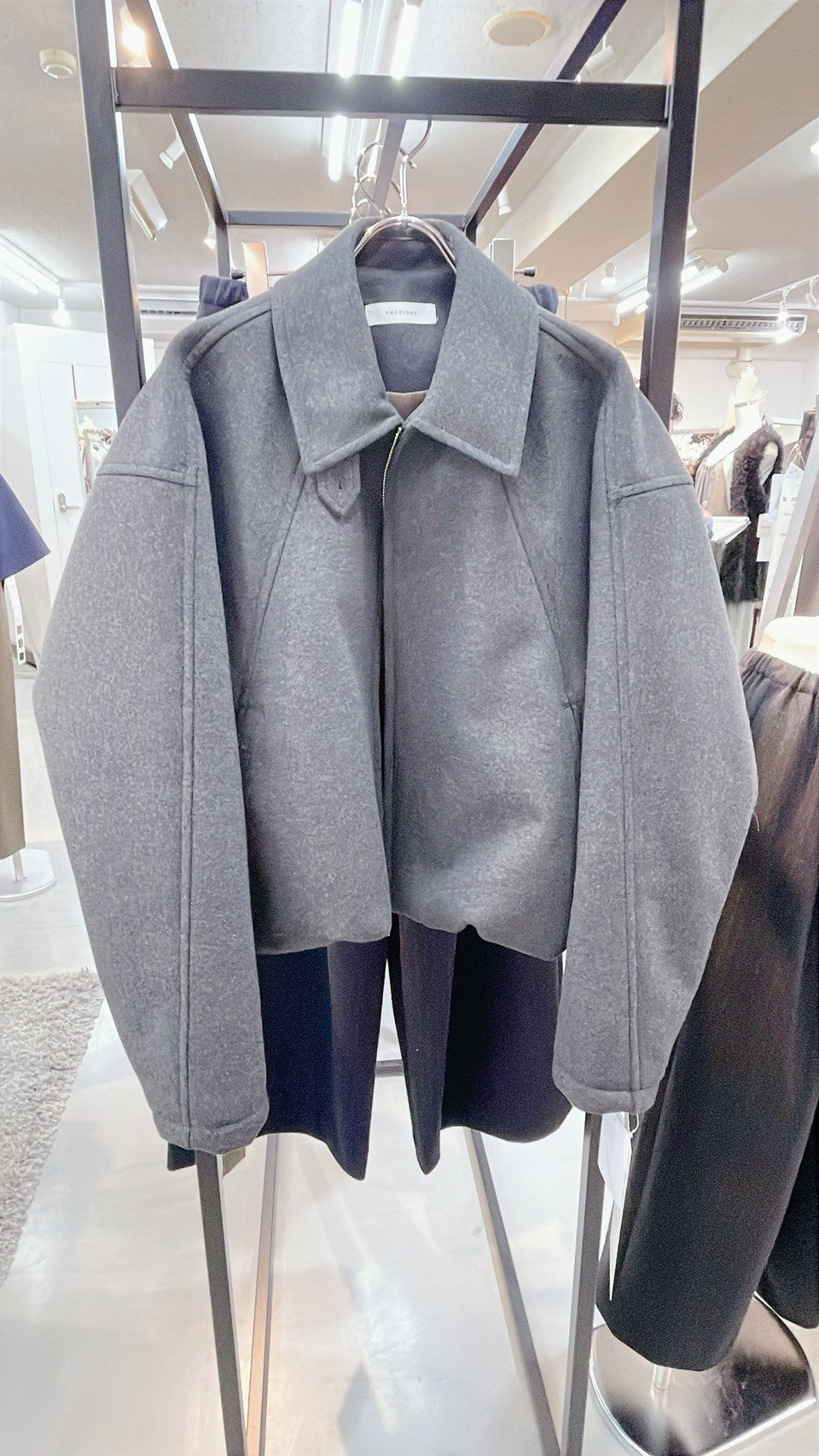 【PASSIONE】WOOLLET WARM-THERMOバルーンブルゾン/36410