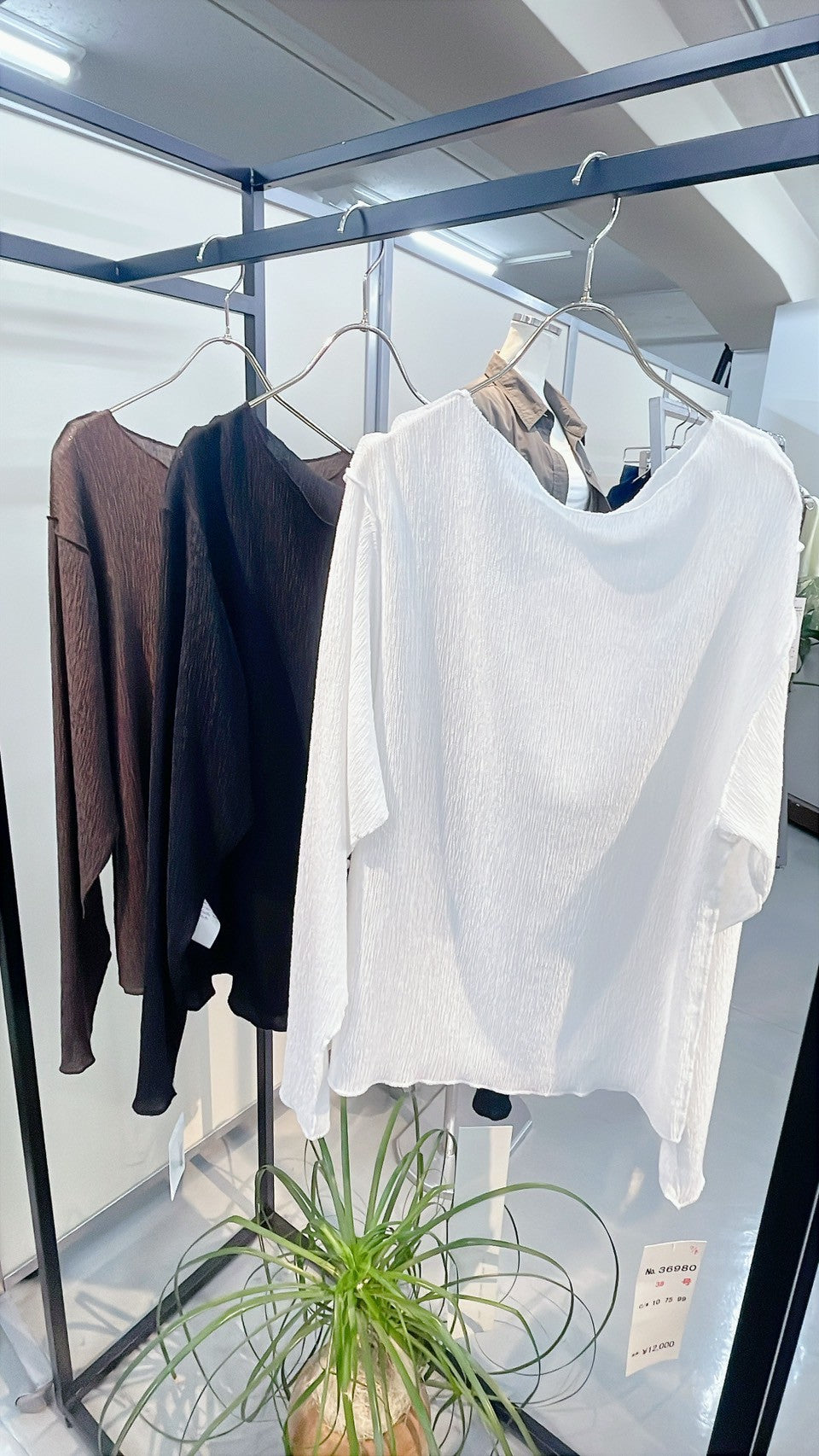 【PASSIONE】カールマイヤーボートネックPO/536980