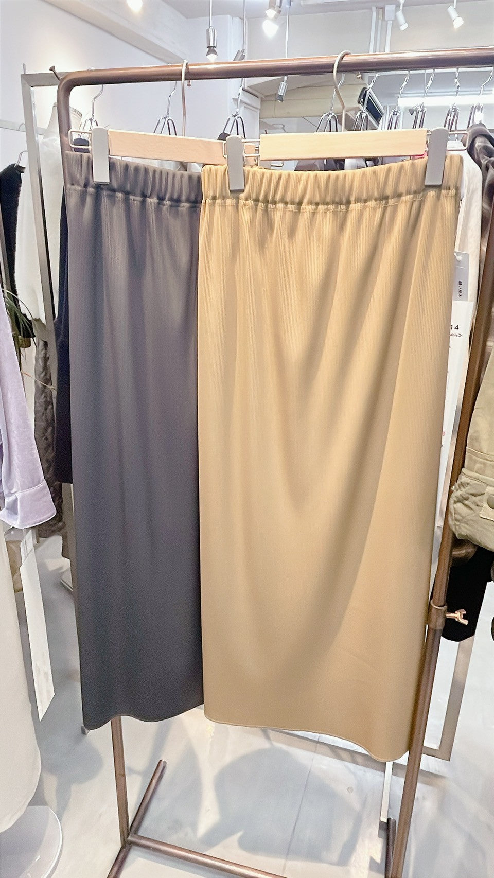 【cafune】リブタイトスカート/535614