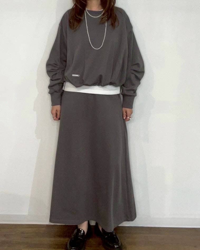 【PRIORITY】スウェットスカート/P61044HW