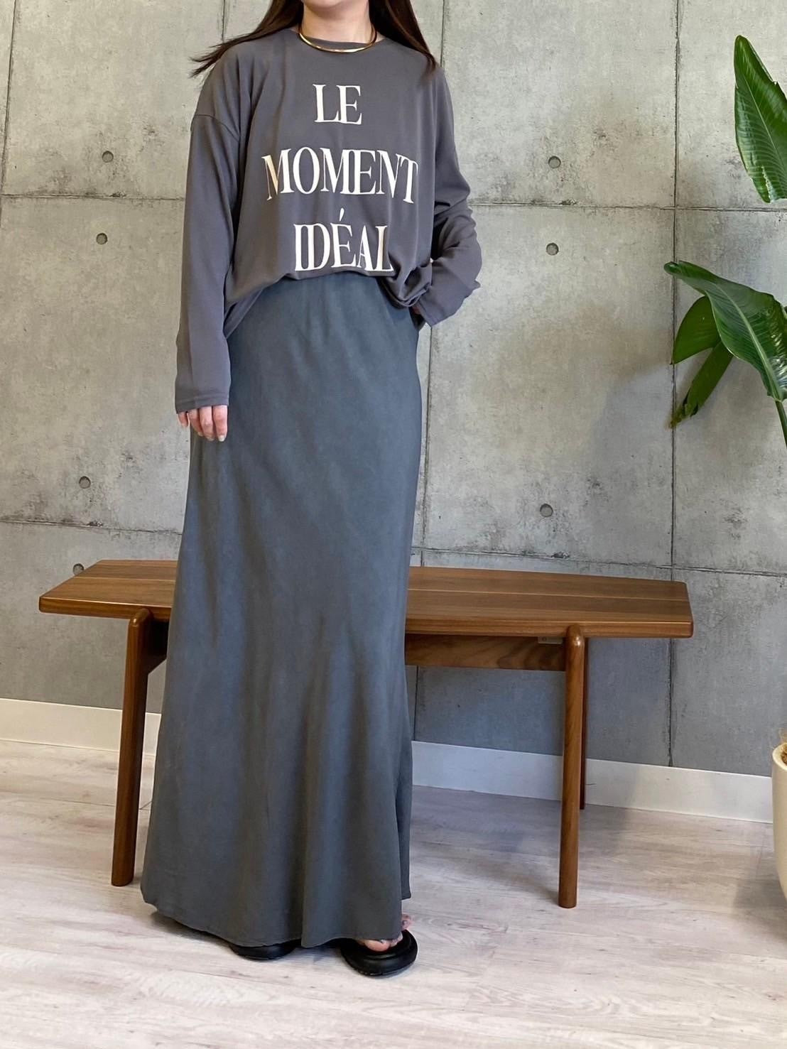 【ROSIEE】ロゴプリントロングTシャツ/R710309