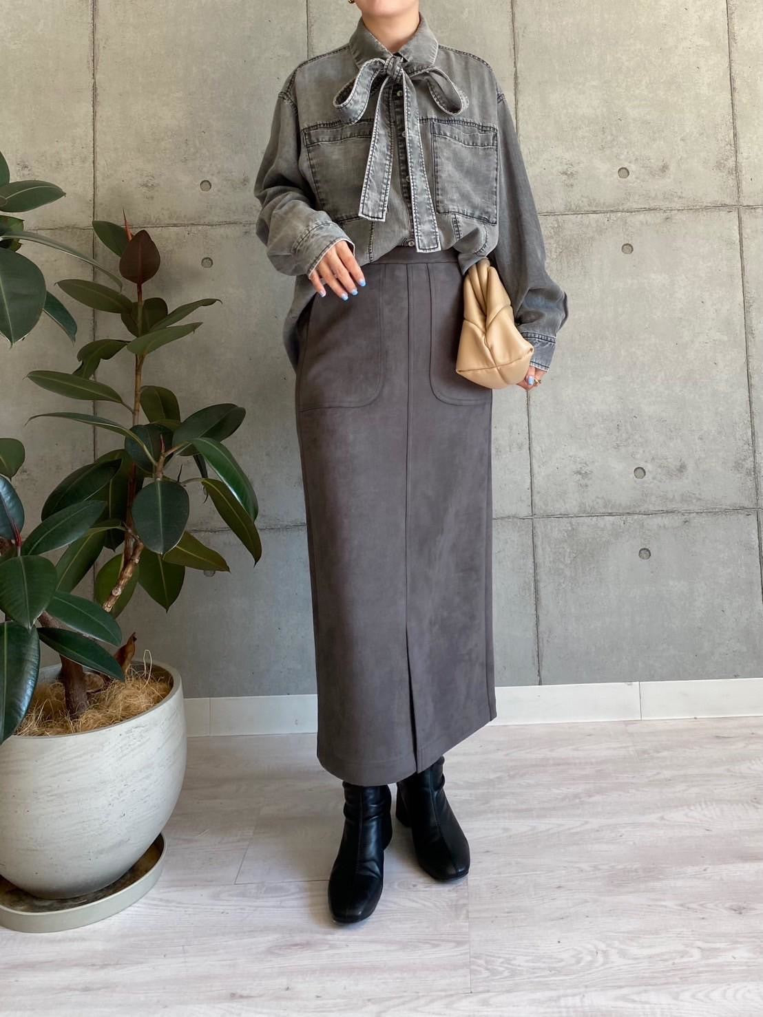 【ROSIEE】フェイクスウェードタイトスカート/R773201