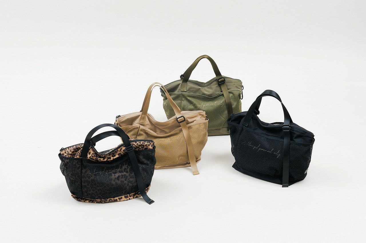 【story.】ポリエステルアラウンドメッシュトートM/3A-1845-4