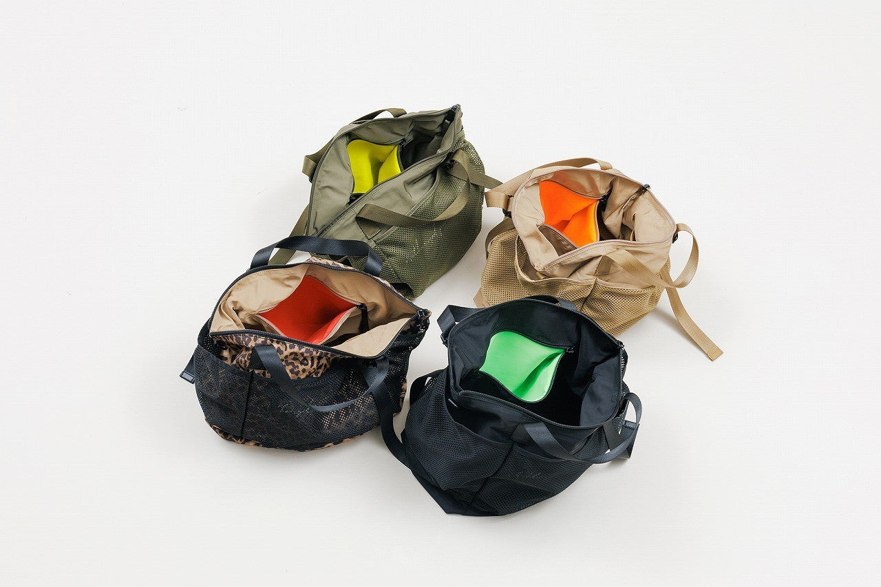 【story.】ポリエステルアラウンドメッシュトートM/3A-1845-4