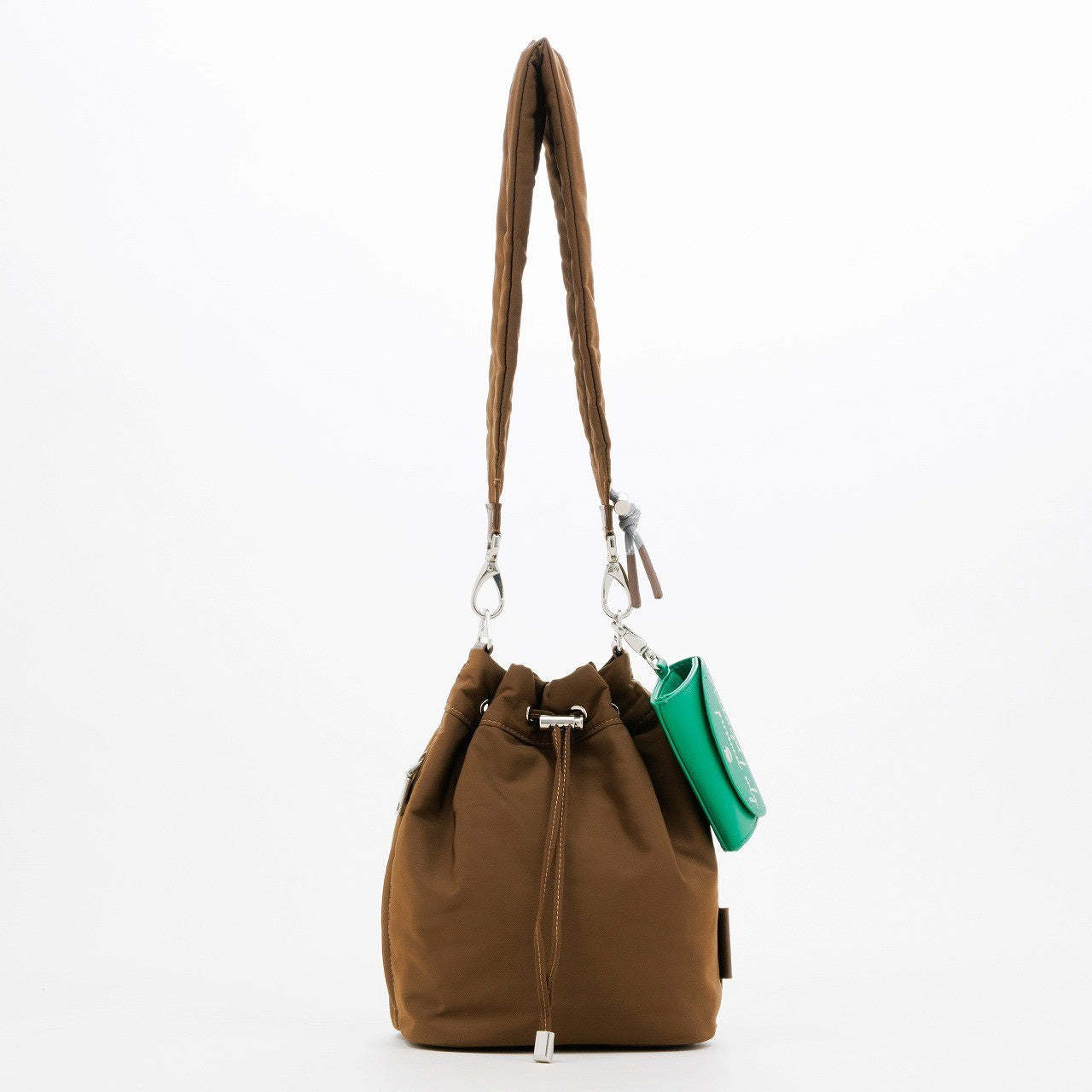 【story.】ポリエステルギャザーストラップハンドバック/3A-1847-4