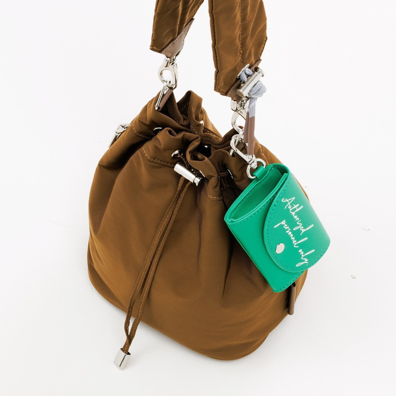 【story.】ポリエステルギャザーストラップハンドバック/3A-1847-4