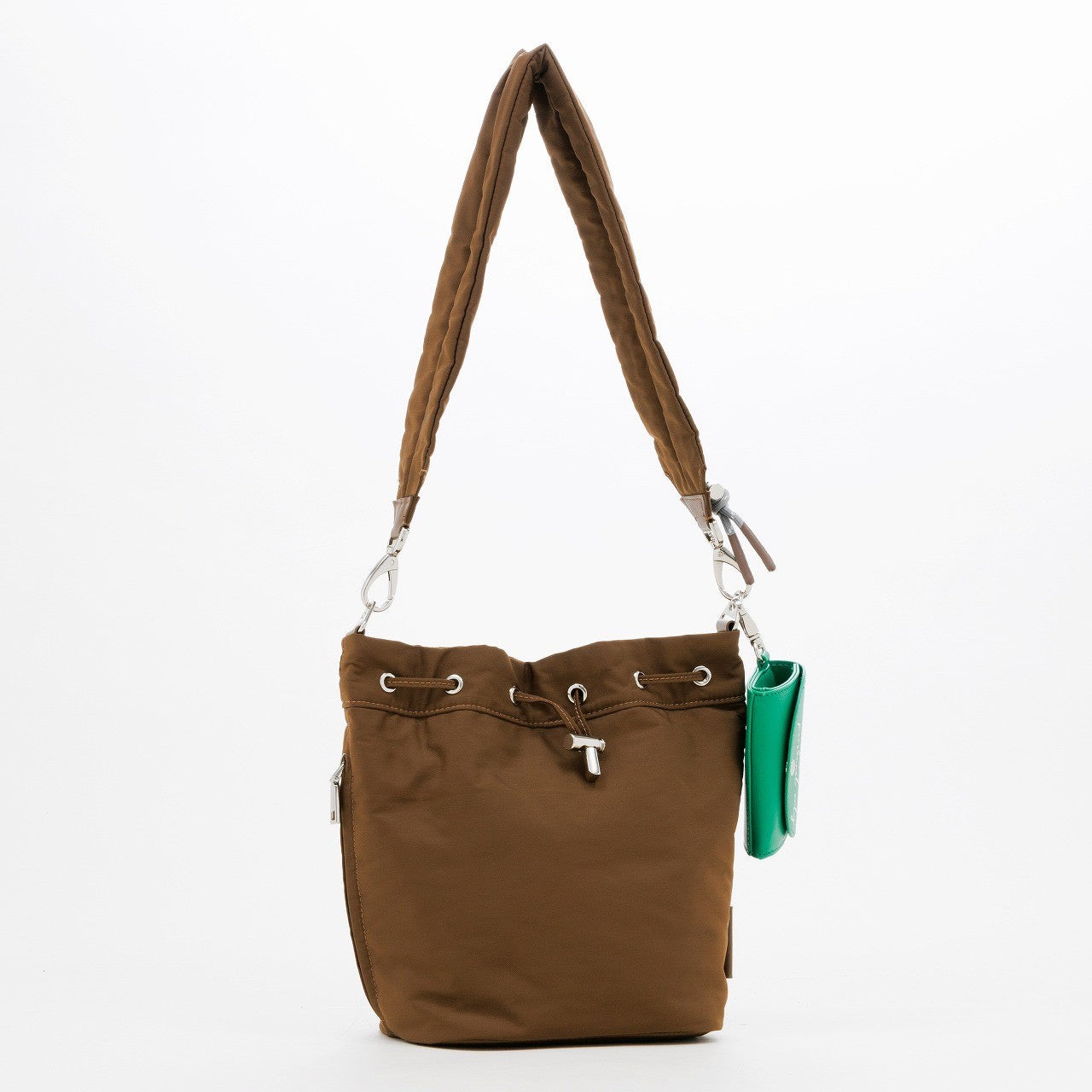 【story.】ポリエステルギャザーストラップハンドバック/3A-1847-4