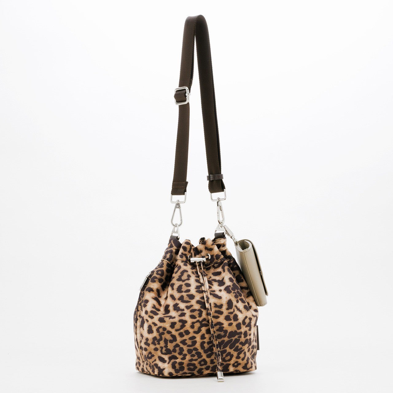 【story.】ポリエステルギャザーストラップハンドバック/3A-1847-4