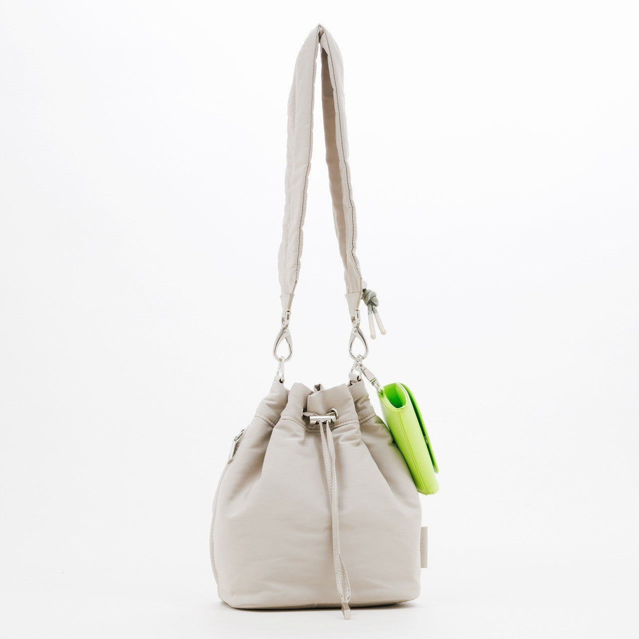 【story.】ポリエステルギャザーストラップハンドバック/3A-1847-4