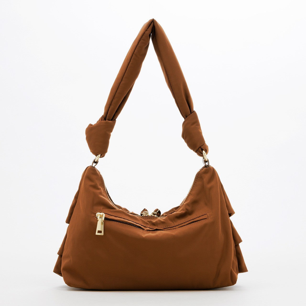 【story.】ポリエステルフリルハンドバック/3A-1849-4