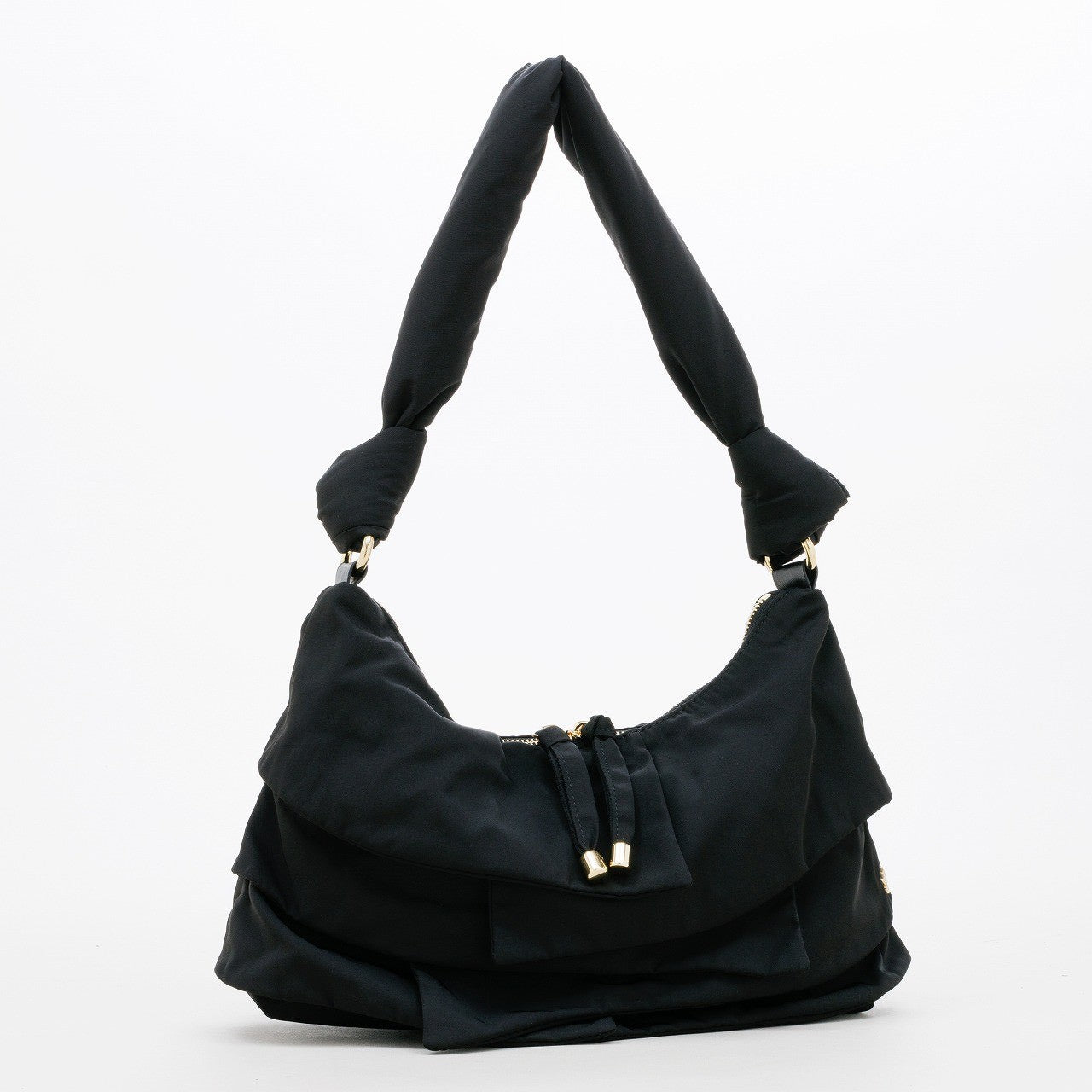 【story.】ポリエステルフリルハンドバック/3A-1849-4