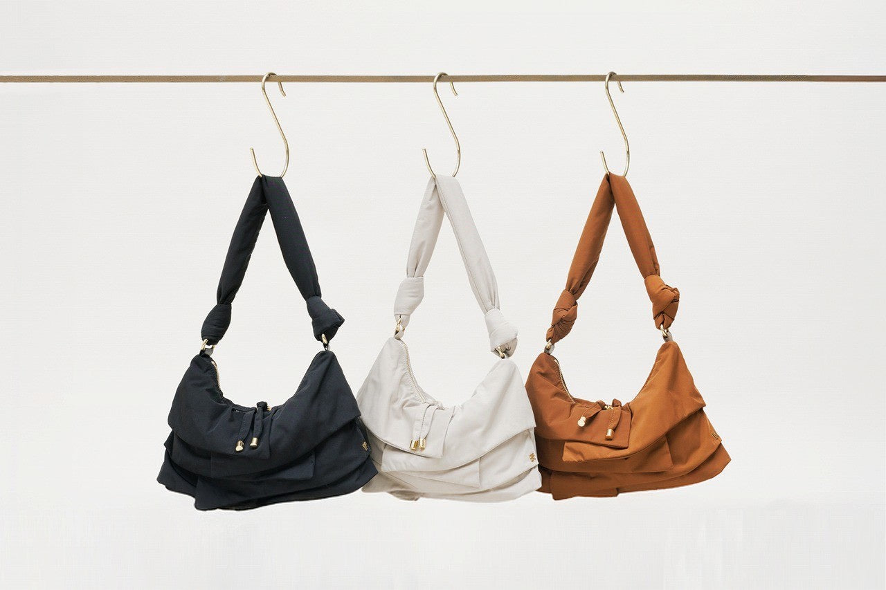 【story.】ポリエステルフリルハンドバック/3A-1849-4