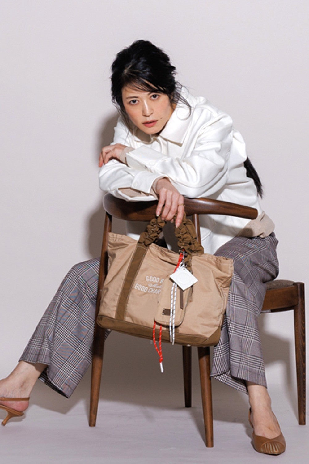 【story.】ポリエステルグッドキャラトートL/3A-1858-4