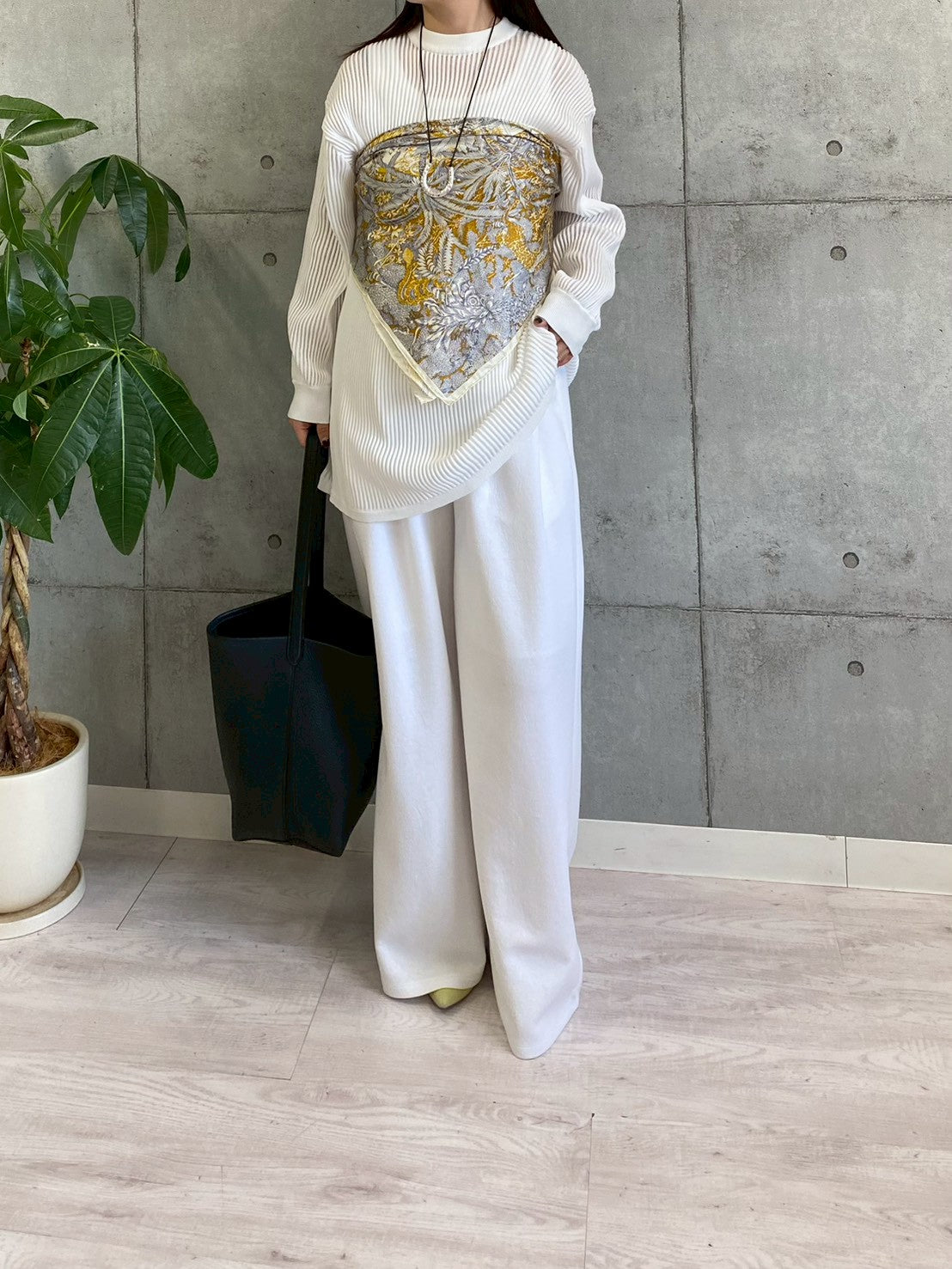 【ROSIEE】ウエストデザインタックスウェットパンツ/R780340