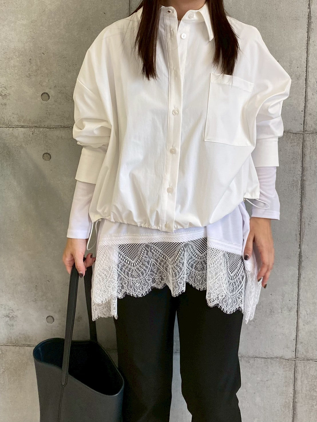 【ROSIEE】大人可愛い裾レーストップス/R780333