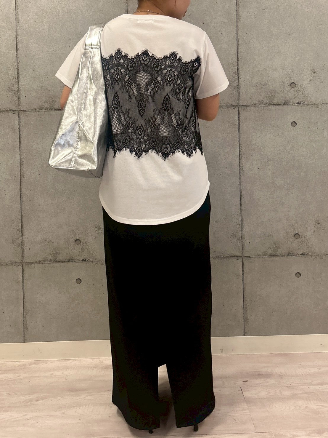【再入荷】【ROSIEE】レースビスチェ風トップス/R830304
