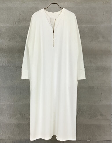 【ANNAKERRY】スキッパーカットソーワンピース/56261101