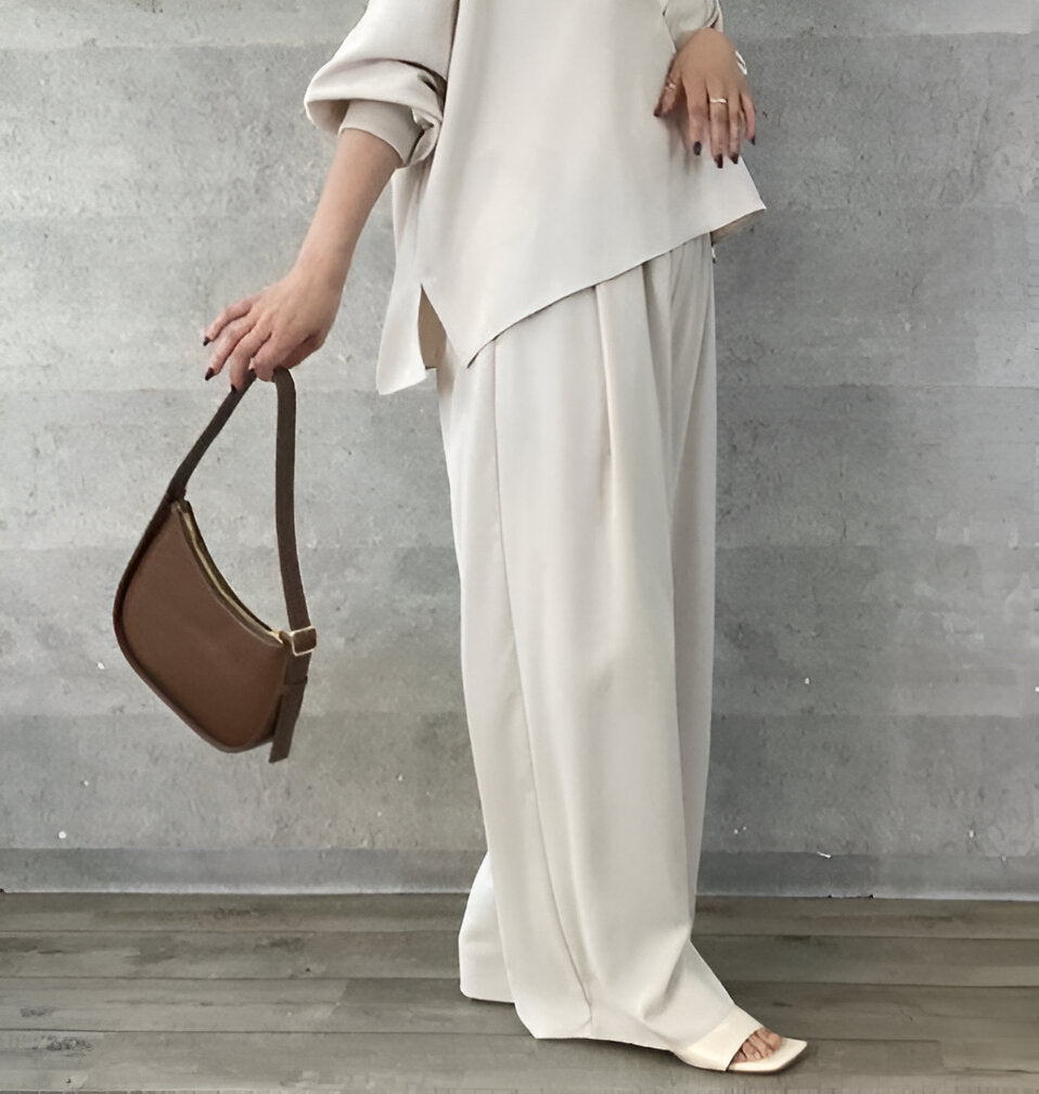 【ANNAKERRY】タックセミワイドパンツ/56261607