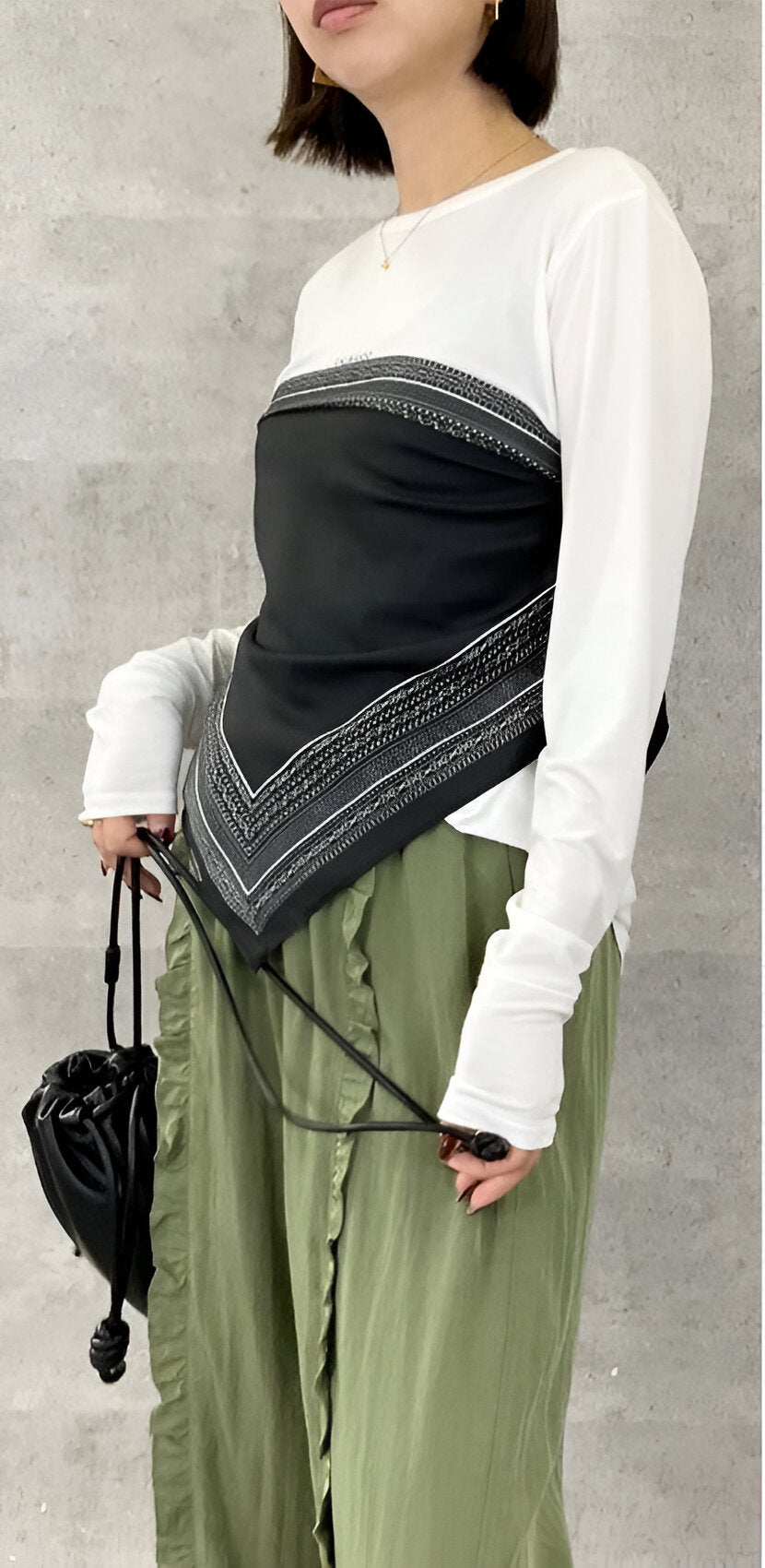 【ANNAKERRY】フレームスカーフ/85261002