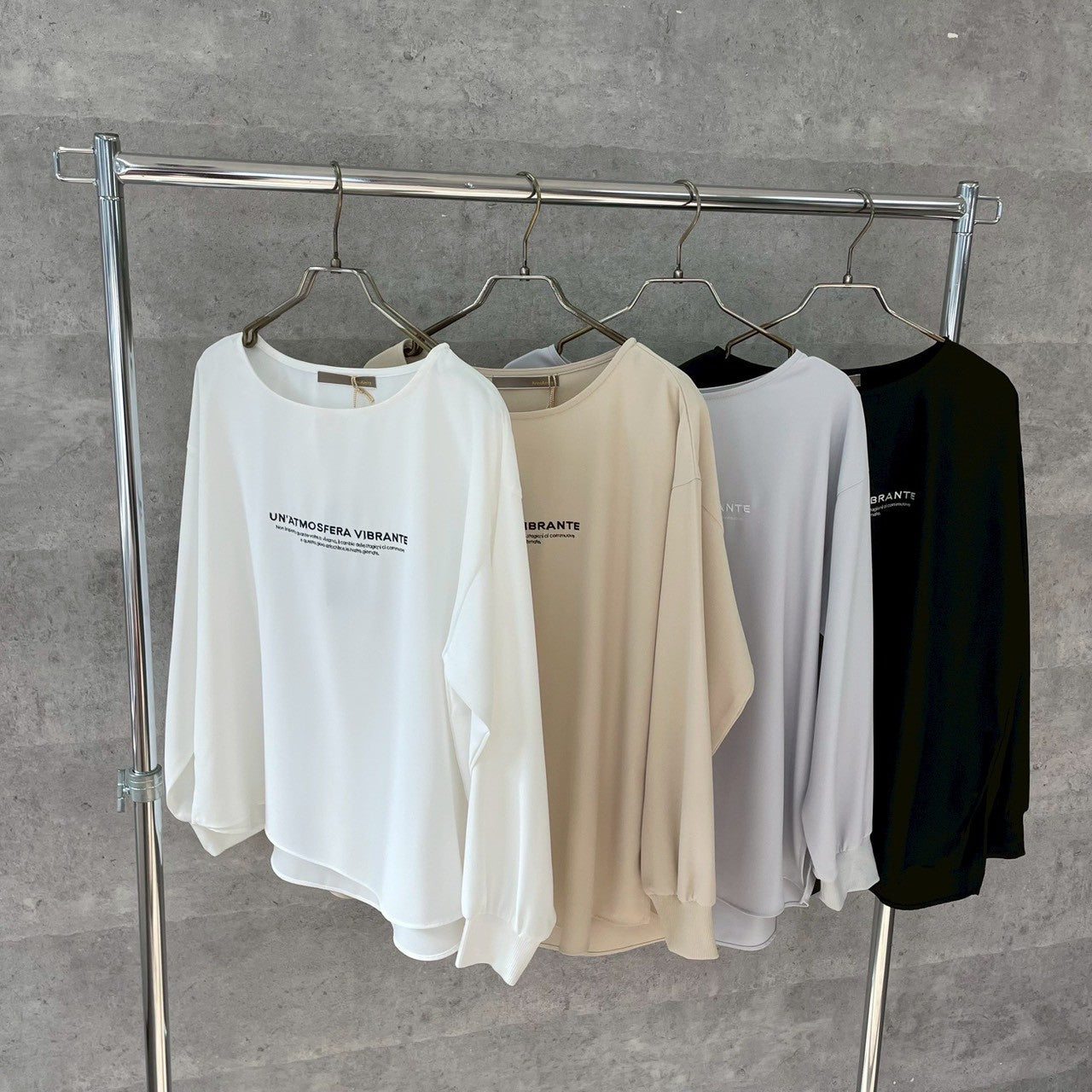 【再入荷予約】【ANNAKERRY】デジンエンブロイダリーロゴロングT/85261709