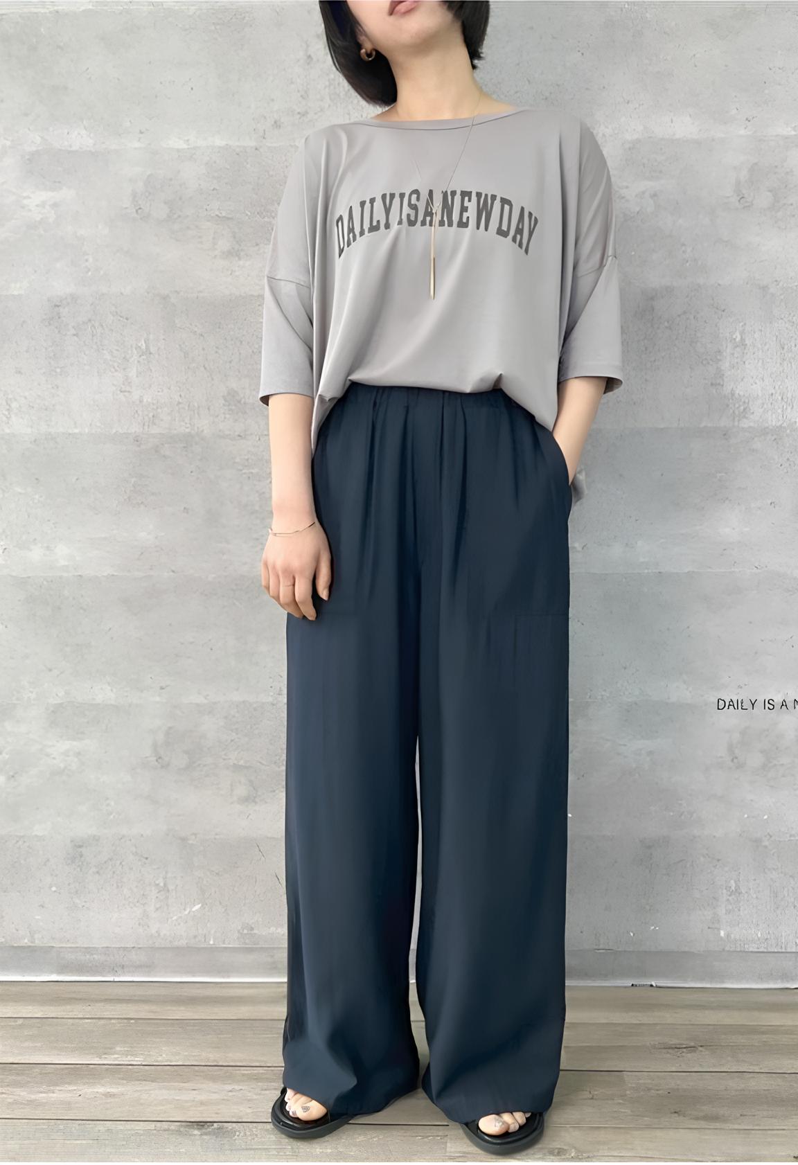 【Anna Kerry】"DAILY IS A NEW DAY"TEE/85262915