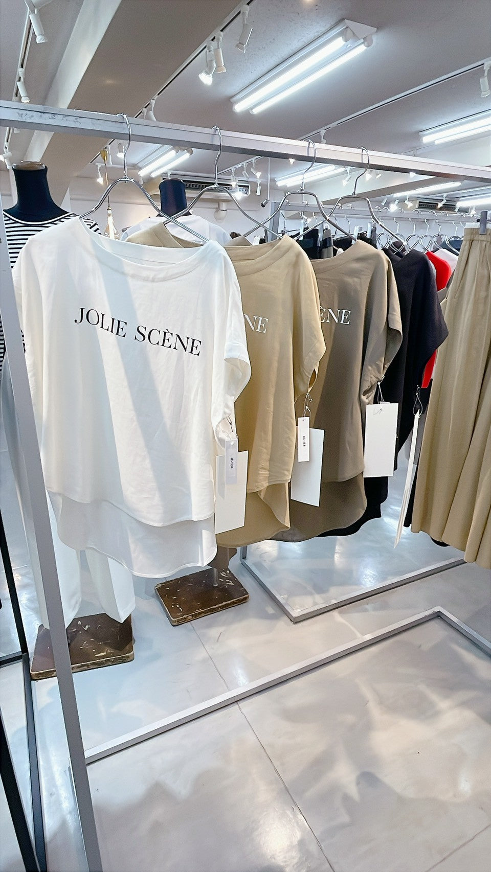 【PASSIONE】麻レーヨンロゴプルオーバー/26928