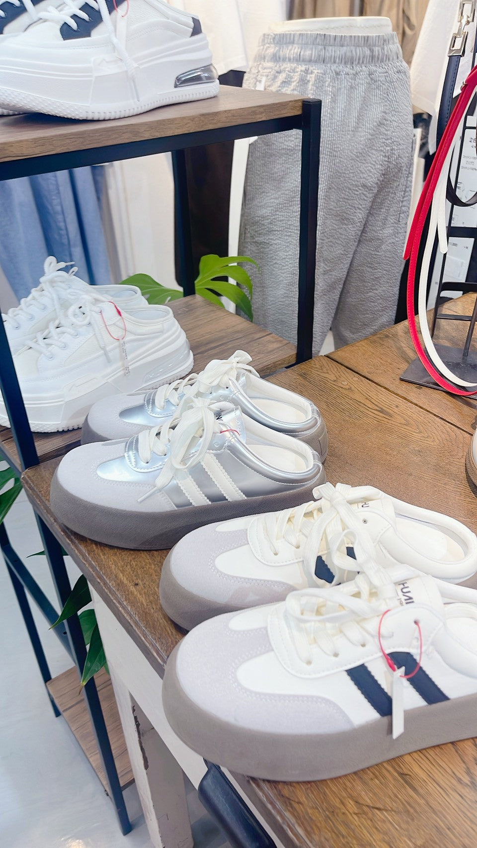 【PASSIONE】厚底ミュールスニーカー/26983