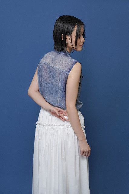 【CYAN TOKYO】フリルギャザーバギー/601456