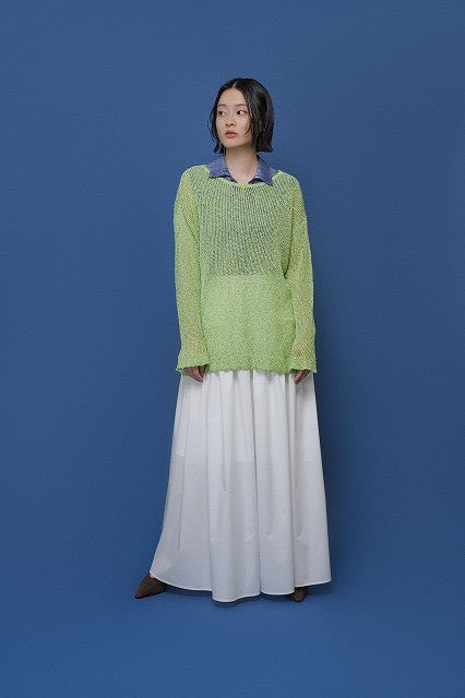 【CYAN TOKYO】ネップメッシュニットトップス/601461