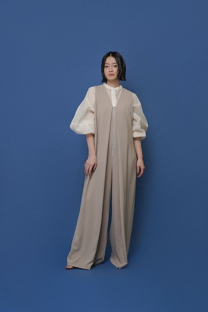 【CYAN TOKYO】ソフトオーガンリブショートシャツ/601457