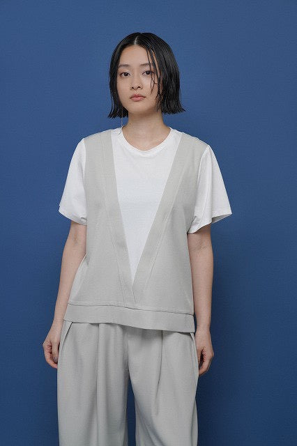 【CYAN TOKYO】レイヤーライクコンビトップス/601475