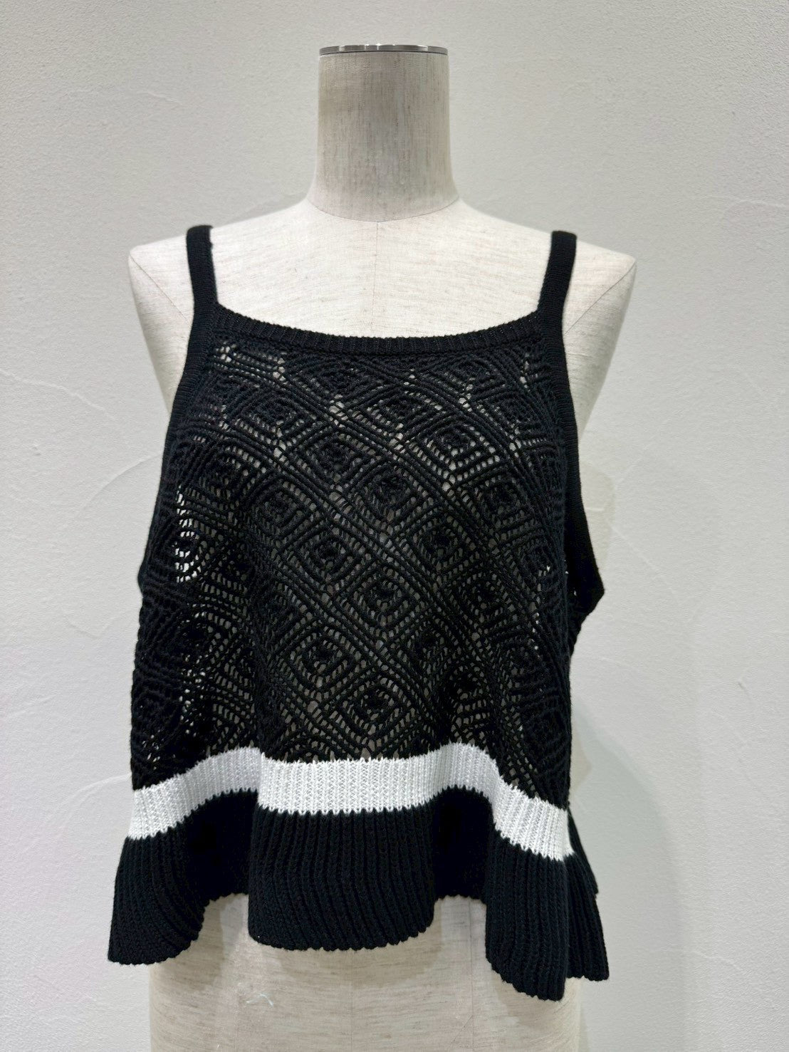 【CYAN TOKYO】ラインピーコックニットキャミ/601460