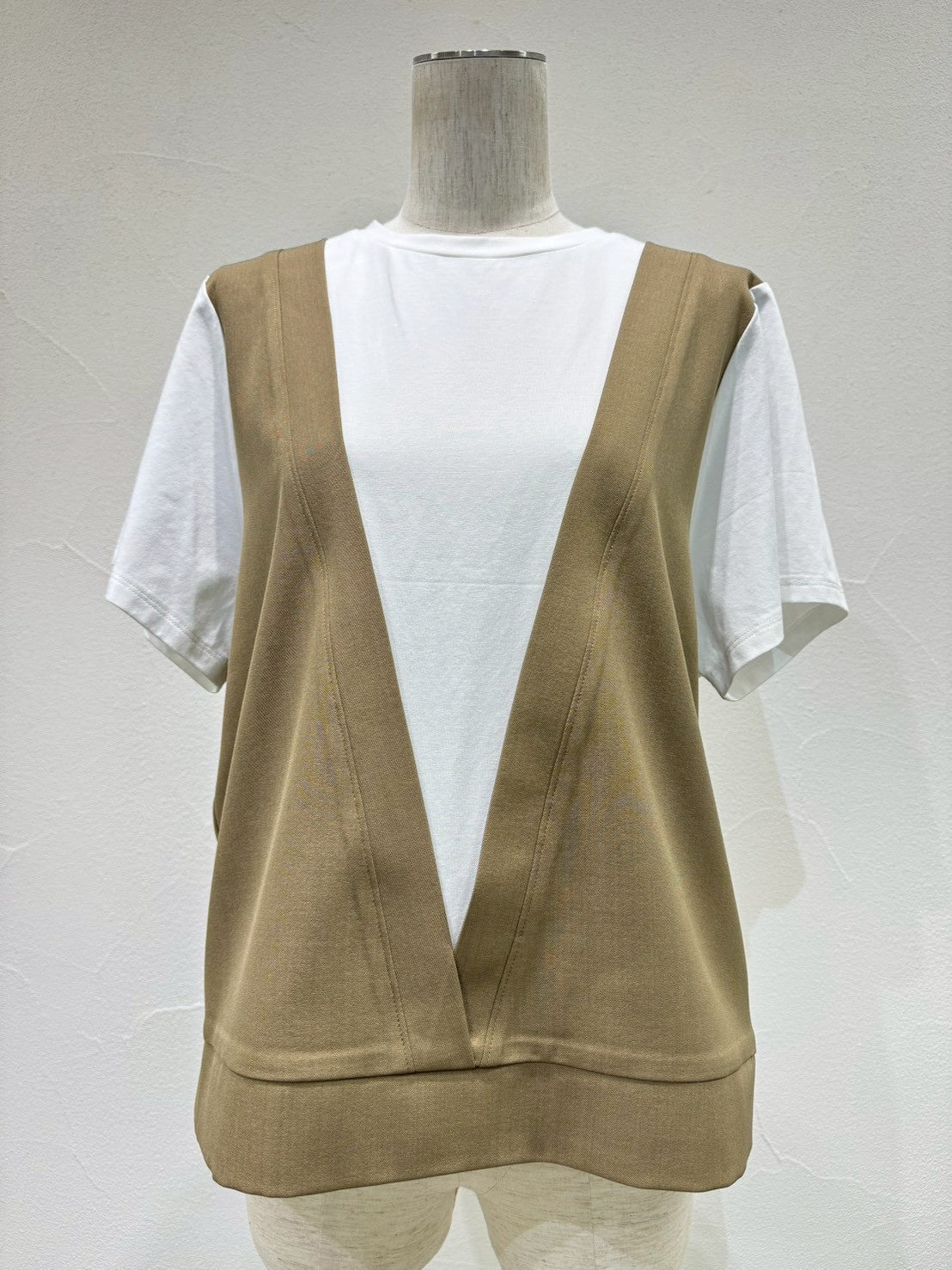 【CYAN TOKYO】レイヤーライクコンビトップス/601475