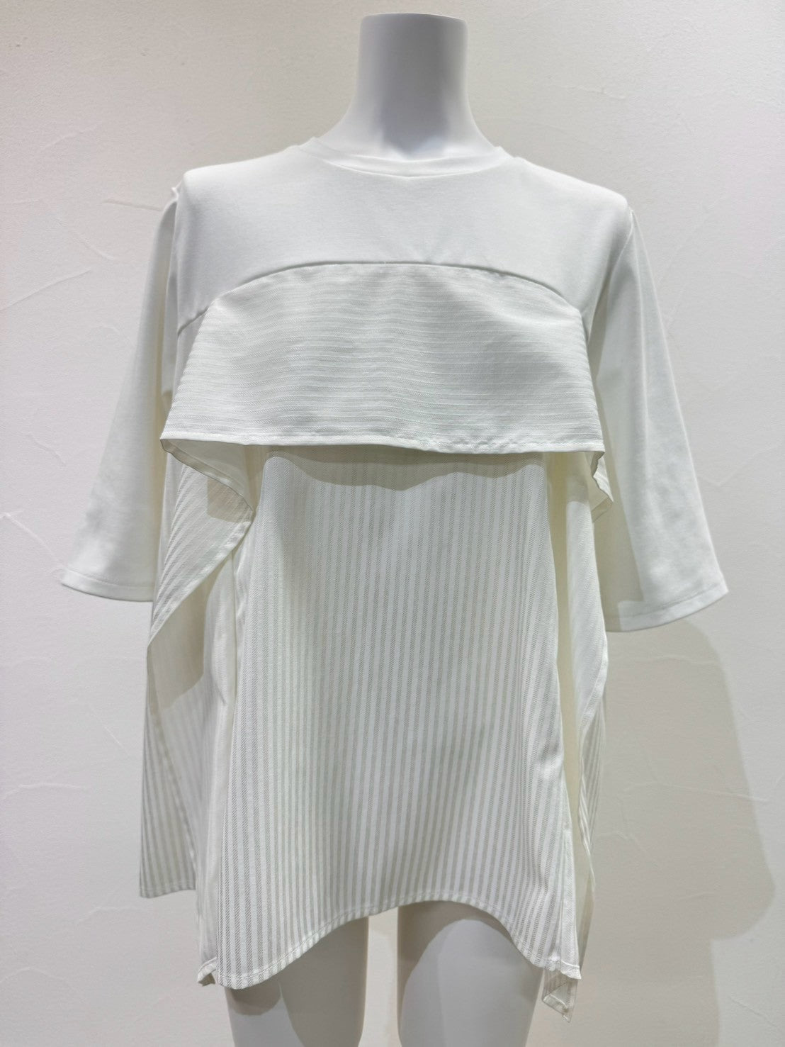 【CYAN TOKYO】サッカーストライプコンビトップス/710585