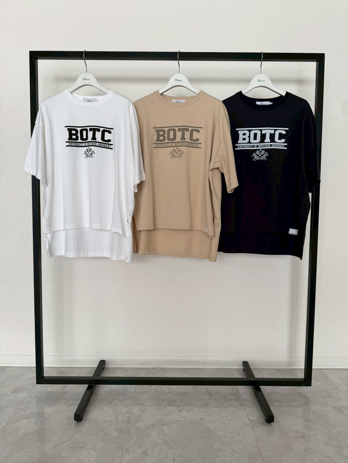 【Ordinary】"BOTC" ワイドTシャツ/BO26-529T