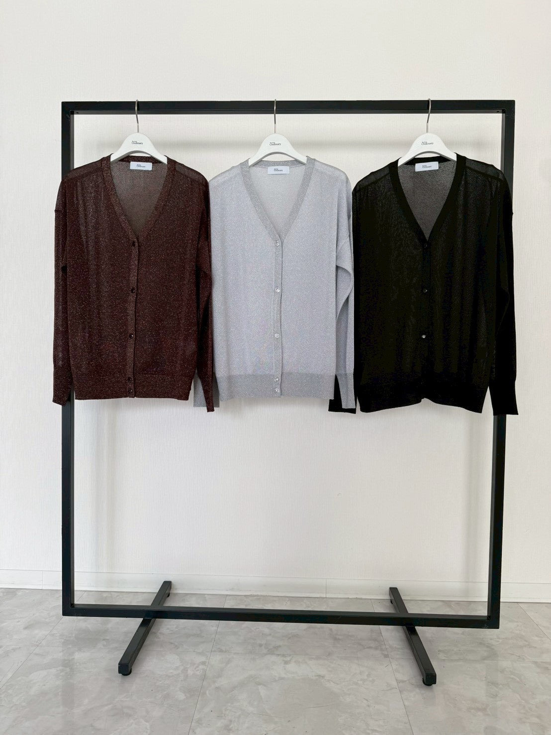 【Ordinary】シアーラメカーディガン/BO26-508N