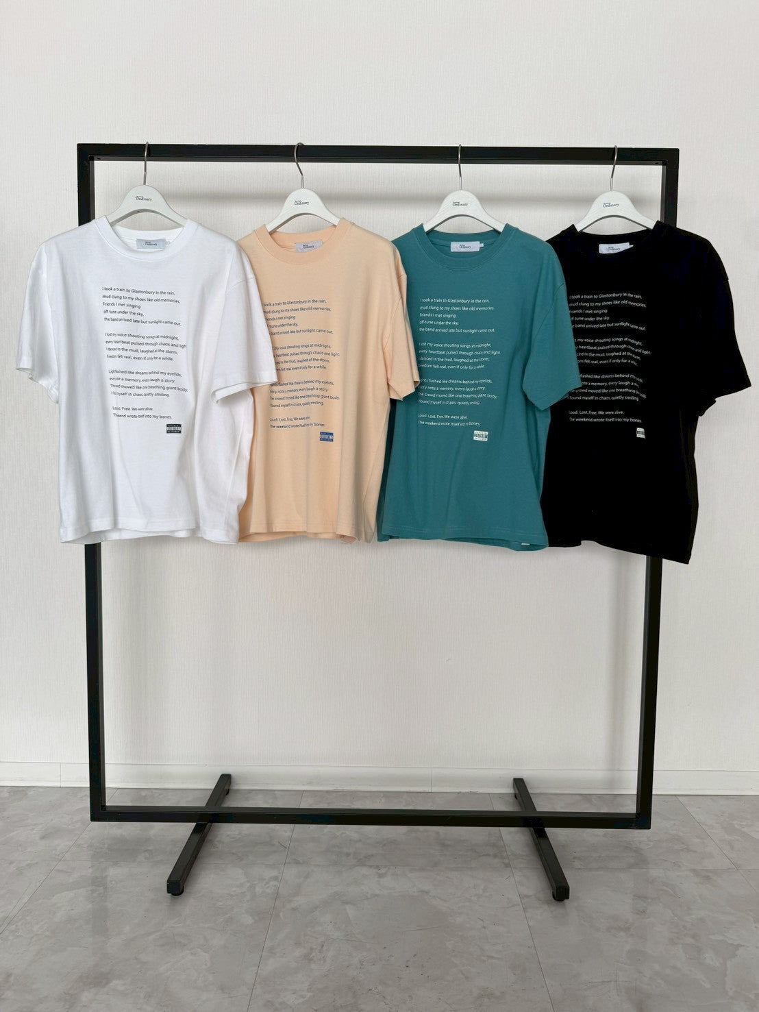 【Ordinary】ポエムプリントTシャツ/BO26-534T