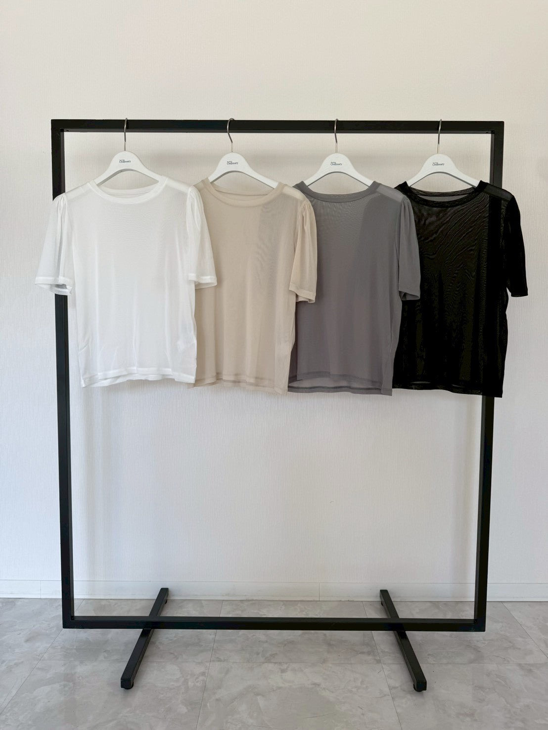 【Ordinary】チュールメッシュシアープルオーバー/BO26-503T