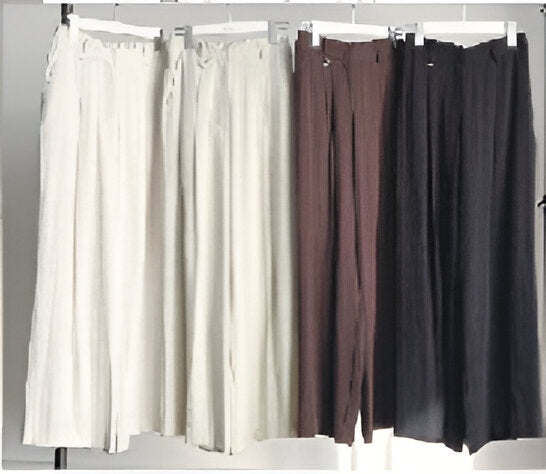 【PRIORITY】リネンブレンドパンツ/P62123JT