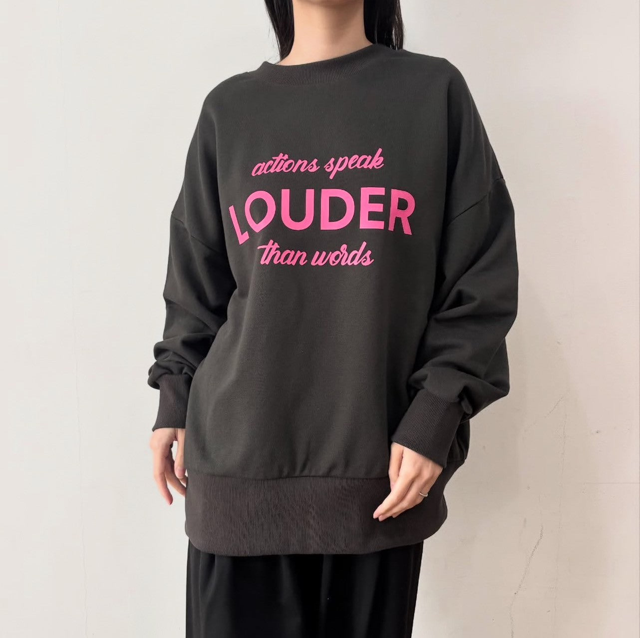 【siro de labonte】LOUDER 2wayプルオーバー/R543217