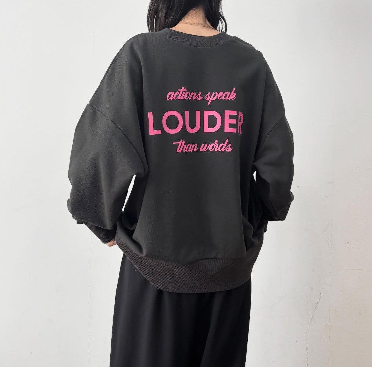 【siro de labonte】LOUDER 2wayプルオーバー/R543217