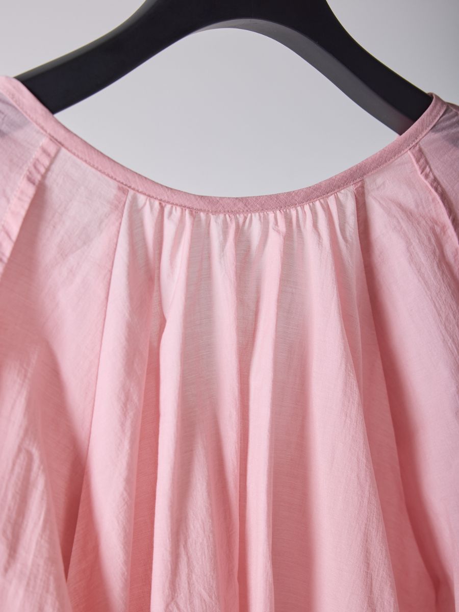 【Mewl】シャーリングカフスチュニックシャツ/M261-13006